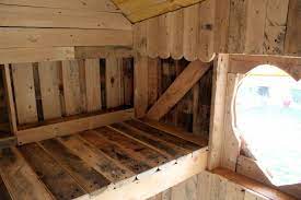 i turned old wooden pallets into a little castle for my 5 year old niece wooden pallets building a cabin pallet kids