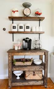Add the right accessories, like a cute wire basket and a rod or two for dishtowels to get the perfect coffee station. 11 Genius Ways To Diy A Coffee Bar At Home Eatwell101