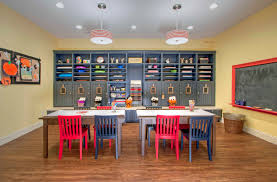 Lastly, include plenty of cubbies within kids' reach to encourage them to keep the space tidy. Basement Ideas For Kids Kids Basement