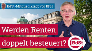 Der mann zahlte zunächst gesetzlich und später freiwillig in die gesetzliche rentenversicherung ein; Werden Renten Doppelt Besteuert Bdst Mitglied Klagt Vor Dem Bfh Gegen Die Doppelbesteuerung Youtube