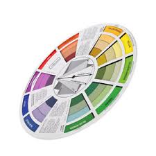 Details About Color Mixing Guide Wheel Diy Paint Matching Pigment Blending Palette Chart