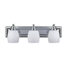 4.8 out of 5 stars. Shop Canarm 3 Light Griffin Chrome Bathroom Vanity Light At Lowes Com Vanity Lighting Chrome Light Fixture Vanity Light Fixtures