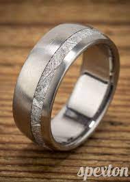 Meteorite Rings Meteorite Wedding Band Rings For Men Wedding Rings