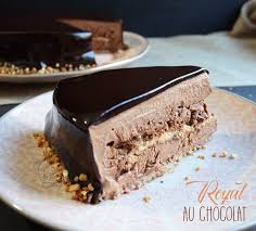 Gateau Royal Au Chocolat Ou Trianon Royal Chocolat Gateau Royal Recette Royal Chocolat