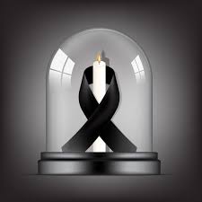 Symbol Zaloby Ze Wstazka Rip Black Respect I Swieca W Transparentnym Tle Szklanej Kopuly Karta Pogrzebowa Spoczywaj W Pokoju Ilustracja En 2020 Cupulas De Vidrio Monos De Luto Imagenes Fotos De Luto