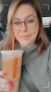 Thankful for Dunkin' cold brew coffee