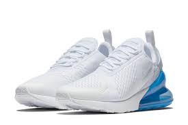 Nike Air Max 270 White Photo Blue Preview Eu Kicks Sneaker Magazine Nike Air Max Nike Sneakers Nike