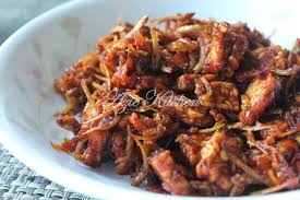 Tempe Goreng Sambal Dengan Ikan Bilis Sambal Anchovy Recipes Asian Recipes