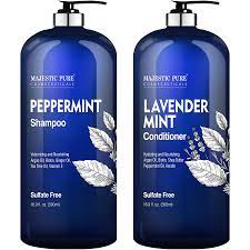 Hair Care Majestic Pure Cosmeceuticals Peppermint Oil Shampoo Pure Peppermint Oil Shampoo