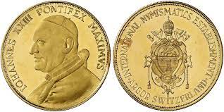 Innocen xi p m a v. Johannes Xxiii 1958 1963 Goldmedaille O J