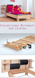 Dieses Betthaupt Kannst Du Deinen Individuellen Wunschen Anpassen Bett Selber Bauen Anleitung Bett Selber Bauen Bett Bauen