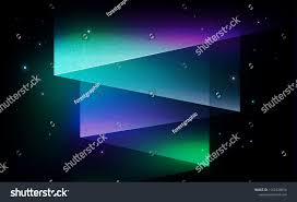 Aurora Borealis Northern Lights Abstract Vector Background In Vintage Style Perfect Background F Aurora Borealis Northern Lights Northern Lights Travel Design