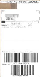 Dhl versandaufkleber international vordruck : File Paketaufkleber Dhl Europack National Deutschland 2016 Png Wikimedia Commons