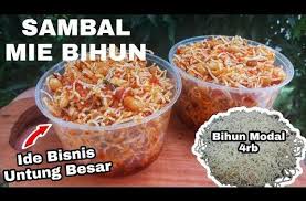 Bihun goreng pedas, sajian istimewa untuk keluarga tercinta dengan mudah dan praktis dicoba di rumah. Peluang Bisnis Sambal Mie Bihun Pedas Nikmat Youtube Ide Makanan Makanan Pedas Makanan Ringan Pedas