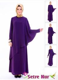 Setrms Kis Gunesi Elbise Mor Muslim Fashion Muslimah Fashion Muslimah Dress