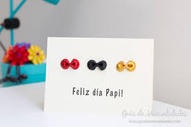 ¿tienes dificultades para averiguar dónde conseguir ideas de regalo para el día del. Tarjeta Del Dia Del Padre Con Fideos De Lazo Guia De Manualidades