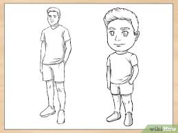 This is easier to sketch than someone facing you directly and more. How To Draw A Person 14 Steps With Pictures Wikihow