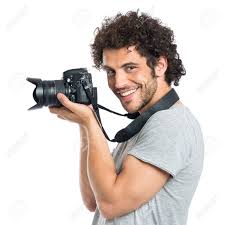 Pixabay is a vibrant community of creatives, sharing copyright free images, videos and music. Young Happy Photographer Holding Camera Isolated On White Background Stock Photo Picture And Royalty Free Image Image 29864257