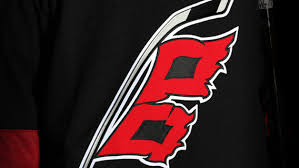1971 was the start of the hurricanes franchise, with it all a red and black jersey was unveiled with a bird's eye view of a swirling hurricane as their logo. Carolina Hurricanes Third Jersey Uniswag
