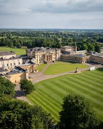Sweeping lawns and classical architecture