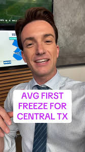 Avg first freeze dates for the Austin-area and Central Texas.