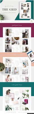 When it comes to creating a colorful feed, industrial designer and blogger sam ushiro knows how to stand out from the crowd! The Grid Instagram Posts Layout 2688103