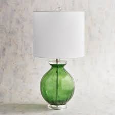 Lara Green Glass Table Lamp Pier 1 Imports Table Lamp Lamp Green Lamp