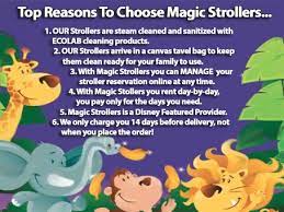 Magic Strollers Stroller Disney Resorts Disney Stroller