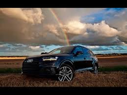 2017 Audi Q7 3 0tdi Quattro S Line Black On Black Country Driving Scenes Details And Interior Youtube