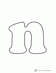 Beginning letter coloring, small sentence to read and sticker box included. Lowercase Bubble Letter N Woo Jr Kids Activities Bubble Letters Free Printable Letter Stencils Abc Coloring Pages