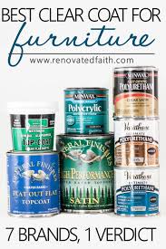 The Best Clear Coat For Furniture 2020 Best Chalk Paint Top Coat In 2020 Best Chalk Paint White Painted Furniture Staining Wood