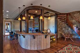 Definitely a design worth trying out. 27 Basement Bars That Bring Home The Good Times