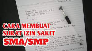 Penggunaan surat saat ini memang bukan sesuatu yang sering dilakukan lagi. Contoh Surat Izin Sekolah Karena Sakit Youtube