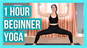 Essentially we wanted to stop the distractions and simply get into genuine yoga from home. 1 Hour Beginner Yoga For Strength Balance Flexibility No Props Youtube