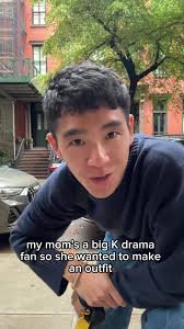 Mother-Son Fit Check Inspired by Something in the Rain