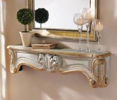 Teal Gold Mantel Wall Shelf 48 In Wall Shelves Shelves Wall Decor