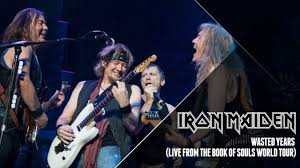 The full version of this great maiden song finally on youtube! Iron Maiden Wasted Years Live From The Book Of Souls World Tour Youtube