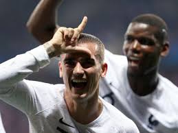 Antoine griezmann rescued a point for france and denied hungary one of the big european championship shocks in front of a raucous 60,000 crowd in budapest. Antoine Griezmann Celebration Why Does France Star Dance With An L On His Head Daily Star