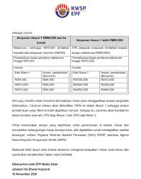 Ya, memang ada 17 jenis pengeluaran kwsp yang boleh dikeluarkan awal tanpa perlu menunggu umur persaraan. Kwsp Akaun 1 Syarat Dan Cara Pengeluaran Kwsp Akaun 1 I Sinar You Can Now Choose From All Years Epf Statements To View Shanda Hannah