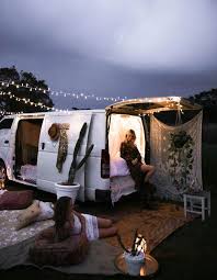 Spell Festival Van Set Up Van Life Travel Van Travel Trailer