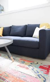If you plan on carrying large furniture pieces down or up staircases, take the railings into consideration when you're preparing your plan of action. Ikea Vimle Sofa Review Playroom Update Ikea Vimle Sofa Ikea Vimle Ikea Sectional Sofa