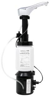 We are choosing this brand as the best among the best even it does not have shiny. Sureflo Automatic Top Fill Bulk Soap Dispenser Foam Bobrick