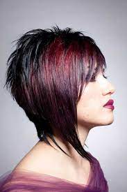 When it comes to young girls they prefer funky hairstyles rather than formal hairstyles. Http Www Short Hairstyles Co Wp Content Uploads 2016 10 Funky Short Inverted Hair Jpg Medium Hair Styles Short Hair Styles Funky Short Hair