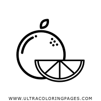 Please to search on seekpng.com. Orange Slice Coloring Page Ultra Coloring Pages