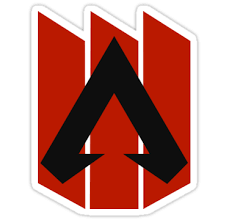 Apex Legends Three Bar Logo Apex Legends Symbol Sticker By Surik Legend Symbol Bar Logo Logo Sticker