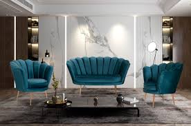 Whether you're outfitting a bedroom, tiny den, or petite family room, these sofas are sure to be the perfect fit. Casa Padrino Designer Art Deco Living Room Set Turquoise Brass 2 Sofas 2 Armchairs Living Room Furniture Art Deco Furniture