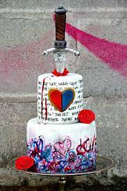Romeo and juliet wedding cake. Romeo Juliet A Love Story Cake Heart Cakes Love Cake