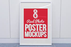 Free Download 3 Real Photo Poster Mockups Poster Mockup Mockup Photoshop Graphic Design Mockup