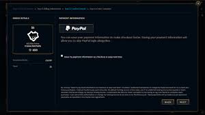 The bank is not responsible for any leakage of information belonging to the customer due to the hacking of his computer while communicating with. Paypal League Of Legends Support