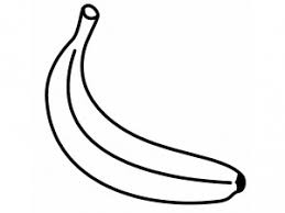Platano Dibujo Para Colorear